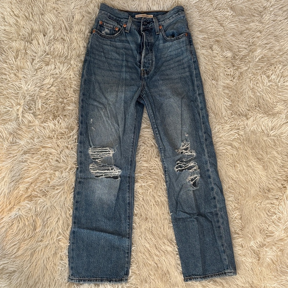 Women’s Levi’s Ribcage Straight Ankle Jean